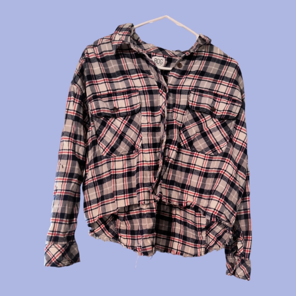 BDG (Urban Outfitters) Women's Size S Cropped Flannel